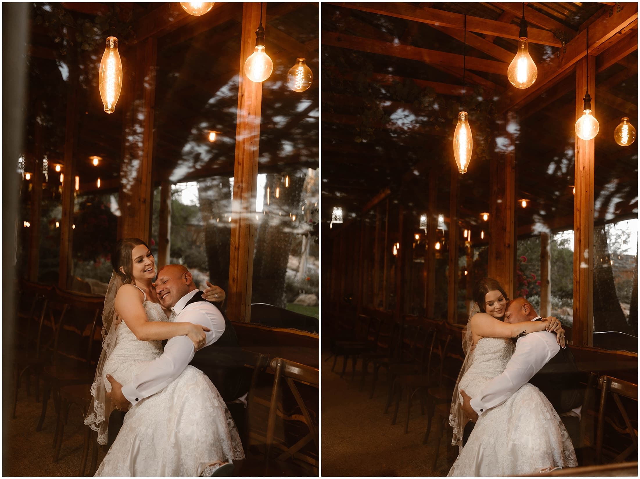 private bride and groom moments