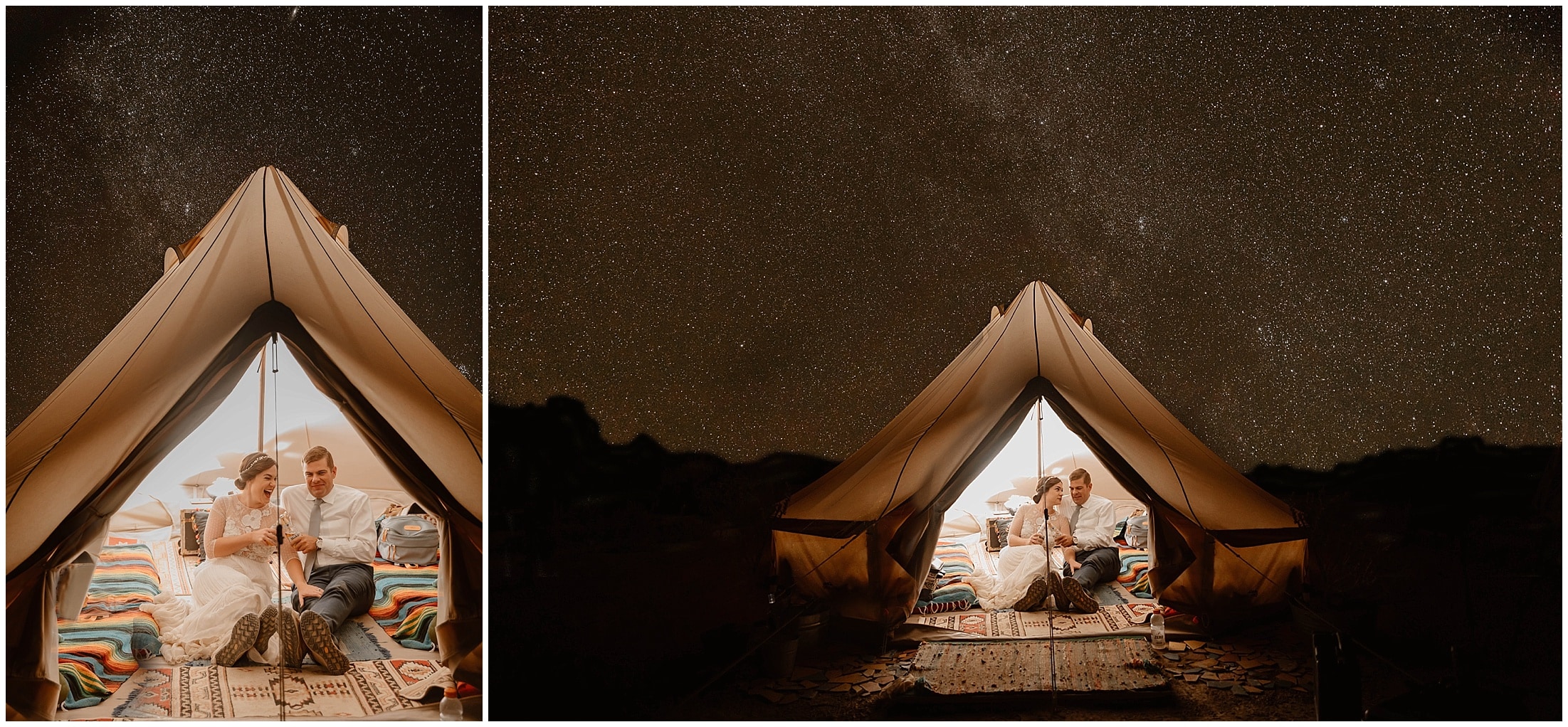 big bend stars camping tent
